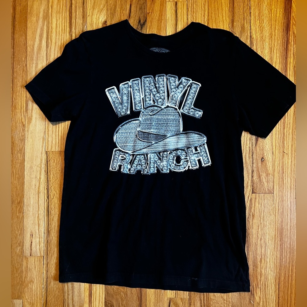 Vinyl Ranch Bling T Shirt